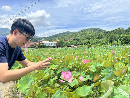 賞蓮秘境──金山六三農再社區、清水農地 除了賞蓮，「蓮」帶來個農遊體驗！