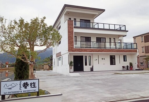 冬山新亮點！「巷往」民宿：主人不捨美景獨享 自住夢想化身田園慢活秘境