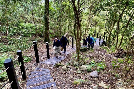 台中步道分級安心遊 營造優質登山健行環境