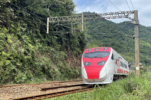 瑞猴自行車道精彩小旅行 穿越隧道與火車共騎