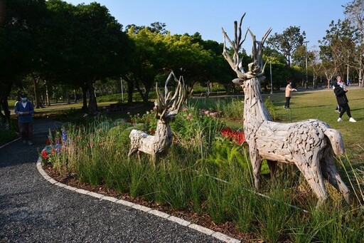 台北大安森林公園添秘境「七彩星苑」小花園新開放