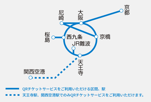 迎接2025萬博，JR西日本推出京阪皆可手機QRCode一嗶乘車更省時！