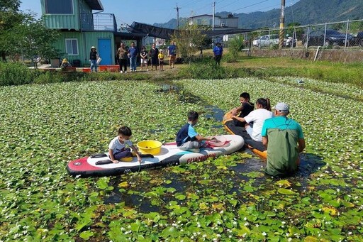 高雄美濃湖生態旅遊 騎車環湖、觀賞水雉棲地天堂