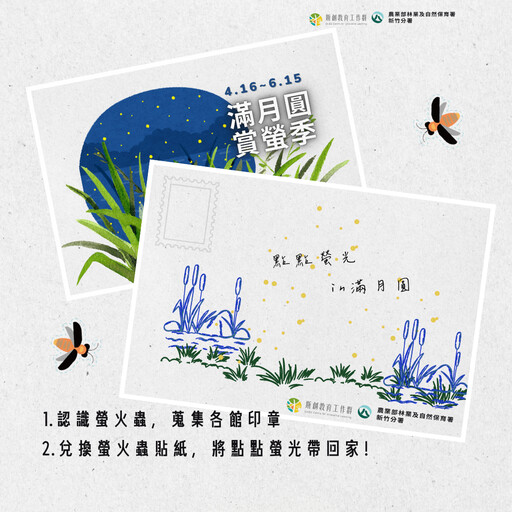火金姑亮相滿月圓 4/16-6/15點亮夜間璀璨森林