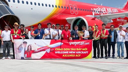 越捷航空擴充機隊 持續推進2025成長戰略 台灣飛越南每週五限時優惠機票0元起