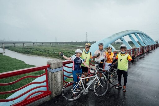 全台響應「世界自行車日」活動 車友接力橫跨山海圳大圳之路到台江內海