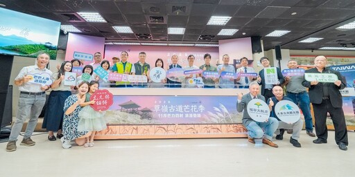 秋風下的銀白波浪「草嶺古道芒花季」11月浪漫登場