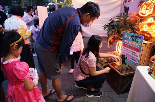 熊讚「壞壞眼神」首登桃園萬聖城 快來收藏萬聖節熊讚徽章