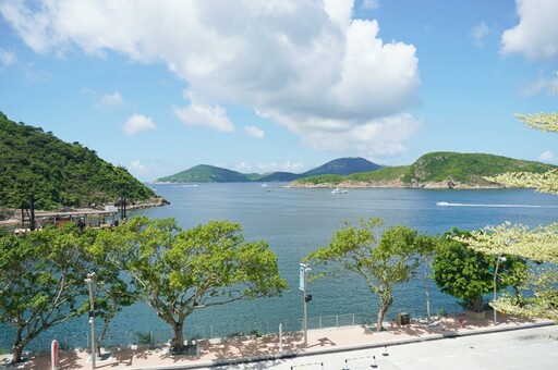 香港海洋公園水上樂園開箱！17 米自由落體滑水道超刺激、八彩天梯繽紛必拍
