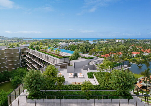 悅榕集團在代表性的普吉島樂古浪推出全新時尚公寓樂古浪湖濱住宅-艾斯特