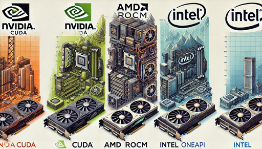 Nvidia CUDA vs AMD ROCm vs Intel oneAPI：AI與HPC軟體堆疊比較