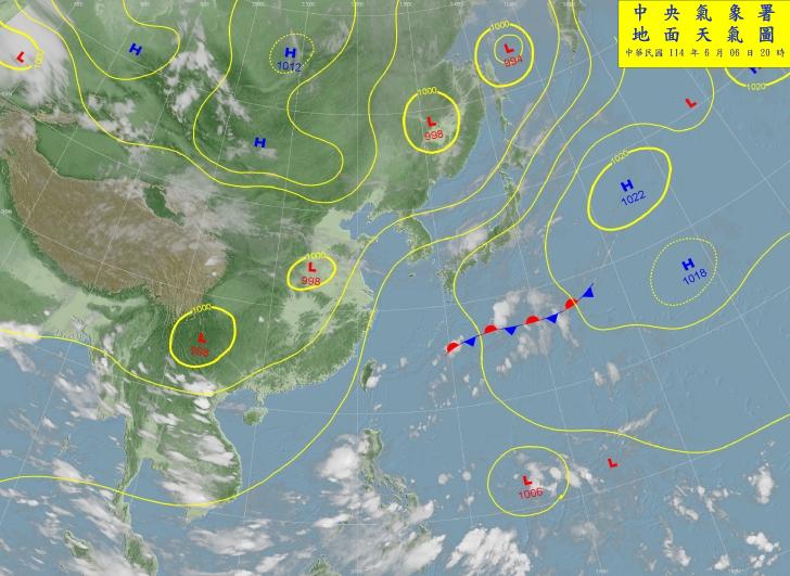 地面天氣圖
