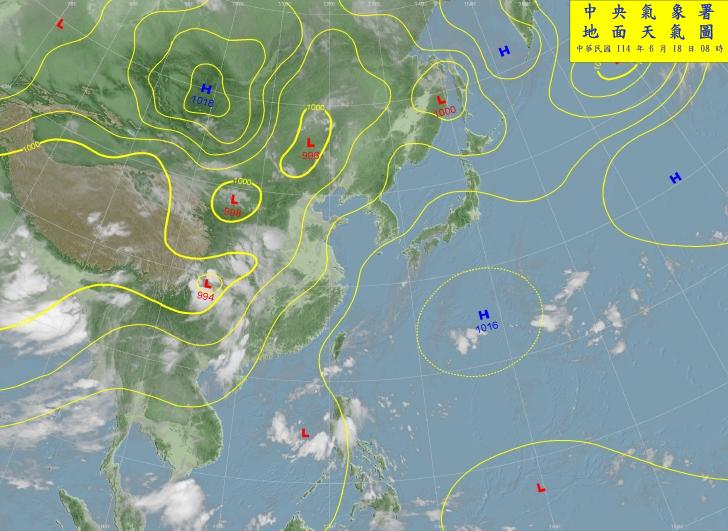 地面天氣圖