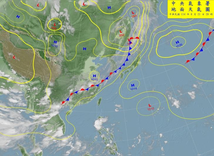 地面天氣圖