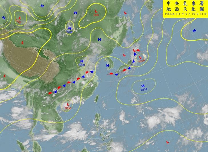 地面天氣圖