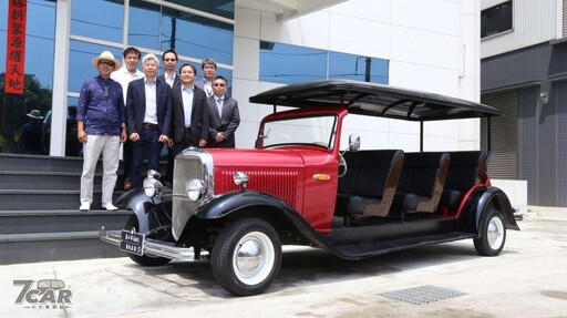 格斯科技攜手崑山科大與生態系夥伴共同合作 臺灣首部油電轉純電示範車亮相
