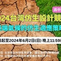 2024台灣仿生設計競賽尋找高中生 解極端氣候大題!
