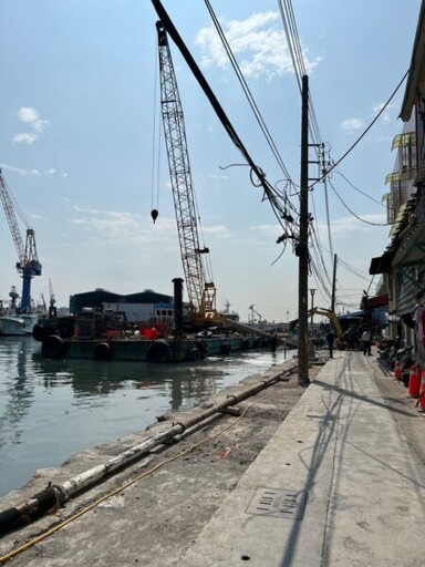 提供漁船安全友善及便利作業環境 旗后漁港碼頭整建工程加緊施工