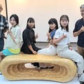 台南應大商設系竹筷循環再製長凳作品 獲太穩建設典藏收購