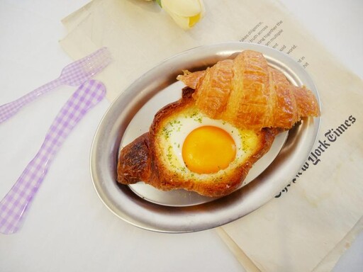 零技巧「太陽蛋可頌」儀式感早餐！！