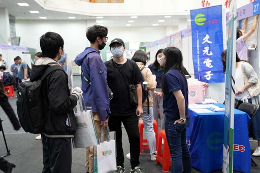 竹市校園就博會中華大學登場 82家企業釋9千職缺 最高月薪7萬