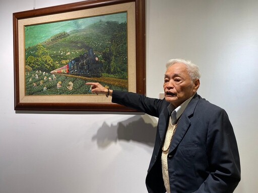 影音／愛心畫家柳清松作品回顧展 在彰化生活美學館登場