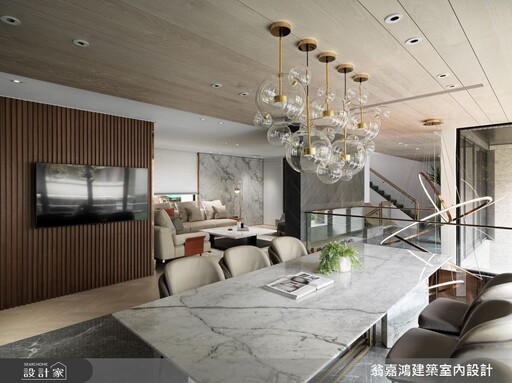 一起屏息開箱高規格豪宅！超現實的懸浮電視牆、五星宴客廳與日式多功能室