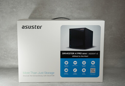 華芸asustor AS3304T v2 NAS開箱使用分享：功能豐富絕對是創作者們最佳的資料儲存與備份設備