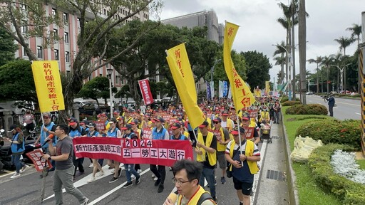 影/五一行動聯盟勞動節大遊行 4千人上街頭要求「國會修法護勞權」
