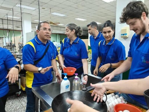 職訓美食同步交流 南分署拉丁美洲學員手作香菇茶葉蛋