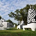 西拉雅公共雕塑藝術是菱角殼製成！創意榮獲2024美國繆斯國際設計大獎